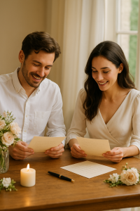 Como Escrever Votos de Casamento Memoráveis